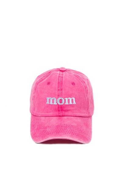ŞapkaMania Mom Washed Baseball Cap
