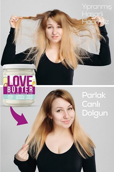 LOVE BUTTER 9 Essence Hair Care Oil Hair Nourishing and Strengthening Hair Mask 190ml