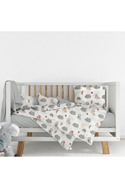 Lief Home طقم غطاء لحاف أطفال مصنوع من قماش الفانيلا (فلانيل) 100% قطن| 100x150