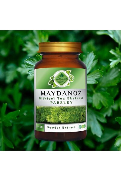 Gökçek Şifa Maydanoz Toz Ekstresi 90 Gr Cam Kavanoz