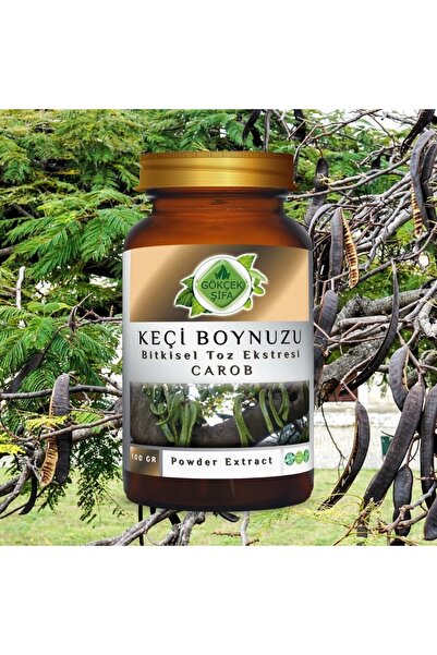 Gökçek Şifa Keçiboynuzu Toz Ekstresi 100 Gr. Cam Kavanoz
