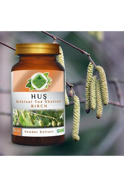 Gökçek Şifa Huş Toz Ekstresi 80 Gr. Cam Kavanoz
