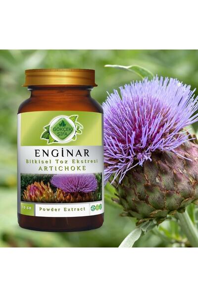 Gökçek Şifa Enginar Toz Ekstresi 70 gr. Cam Kavanoz