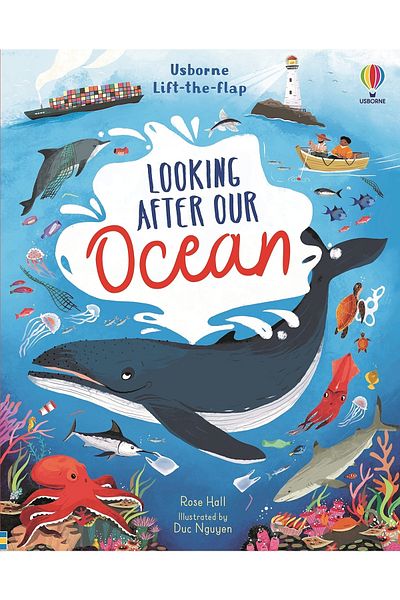 Usborne Lift-the-flap Looking After Our Ocean