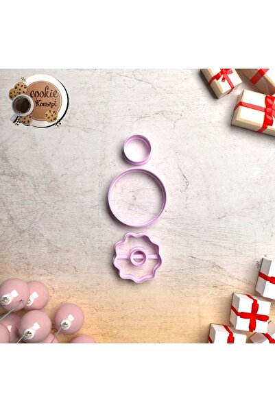 CookieKonsept Polimer Kil Kalıbı Donut