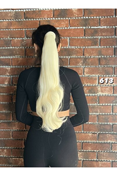 Suzan Peruk Coada de cal ondulată cu legături deschise, platină