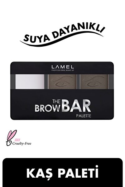 Lamel Cosmetics Lamel The Brow Bar Koyu Kahve Kaş Farı No 402