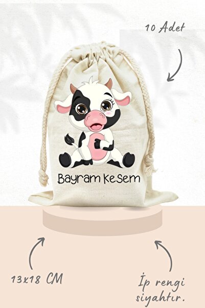 Guru tarot Bayram Kesesi 13x18 Cm /10 Adet Hediyelik Kese