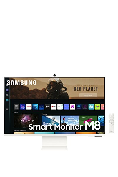 Samsung M8 Serisi Uhd 32” Dahili Kameralı Akıllı Monitor Beyaz
