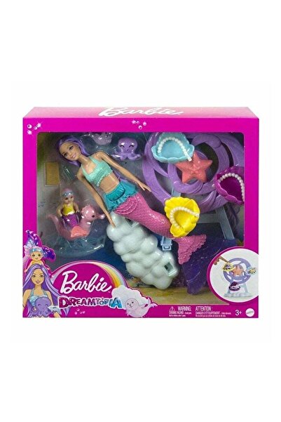 mattel Barbie Dreamtopia Deniz Kızı Bebek ve Çocuk Oyun Alanı