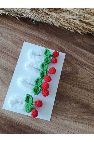 Kadın Girişimciler Atölyesi Buckle Fluffy Cherry Snap Buckle