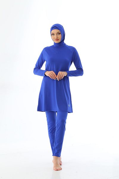 Elif Okur Full Covered Hijab Swimsuit 7123