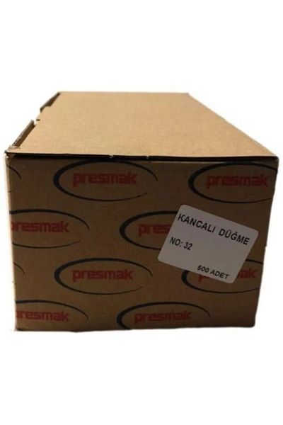 Presmak زر مبطن بخطاف رقم 32 كبسولة (500 مجموعة)