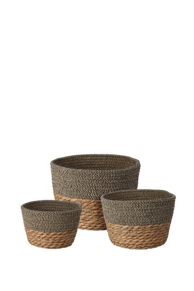 BOYNER EVDE Sepet Basket Set Set Of 3