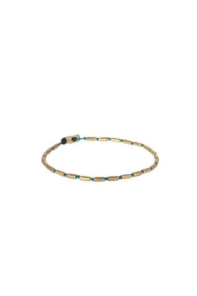 Juju Bronze Ellipse Anklet
