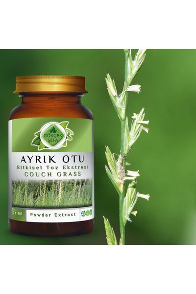 Gökçek Şifa Ayrık Otu Toz Ekstresi 70 gr Cam Kavanoz