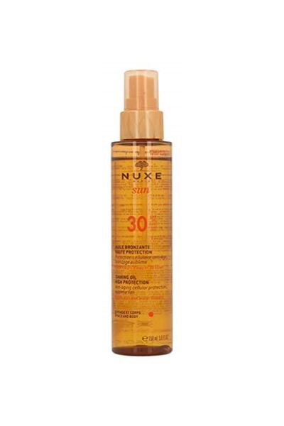 Nuxe Sun Huile Bronzante Haute Protection: Bronzlaştırıcı Bakım Yağı (spf 30,...