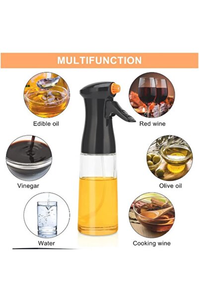 MaxiPro Sprey Yağdanlık, Airfryer Için Temizlenebilir Extra Püskürtme Başlıkl...