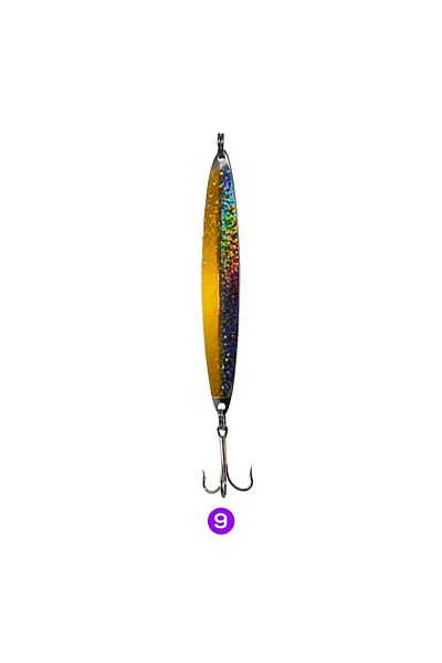 Oskar Blue Fox 10 cm 3 Gr Fishing Spoon Bait - Spoon Blue Fox