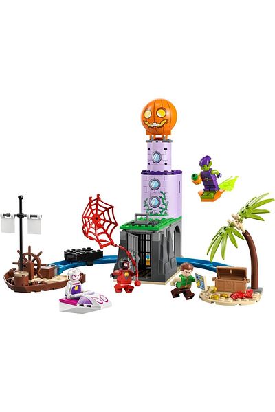 LEGO ® Marvel Spidey Team Up at the Green Goblin's Lighthouse 10790 - Creative Toy Set (149 Pieces)