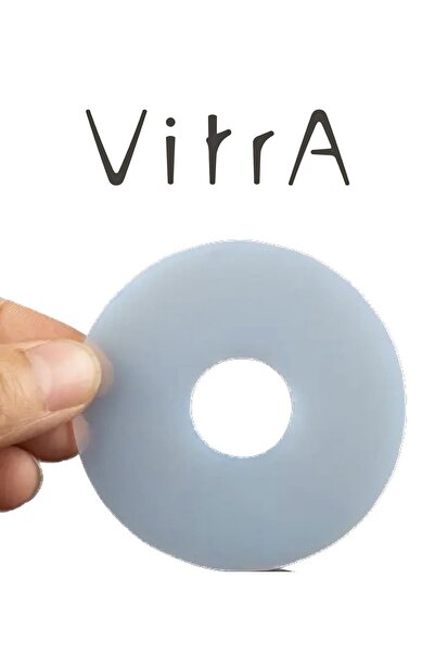 VitrA Gömme Rezervuar Iç Takım Boşaltma Contası 2.1x5.3 Cm Şeffaf