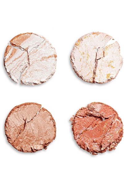 Revolution Cheek Kit Allık Paleti: Take A Breather (iki Tonlu Mermer Efekti)