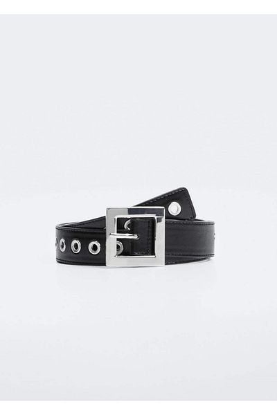MANGO Woman Metal Detailed Belt