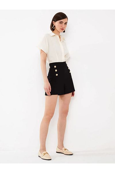 LC Waikiki Vision High Waist Standard Fit Women's Shorts