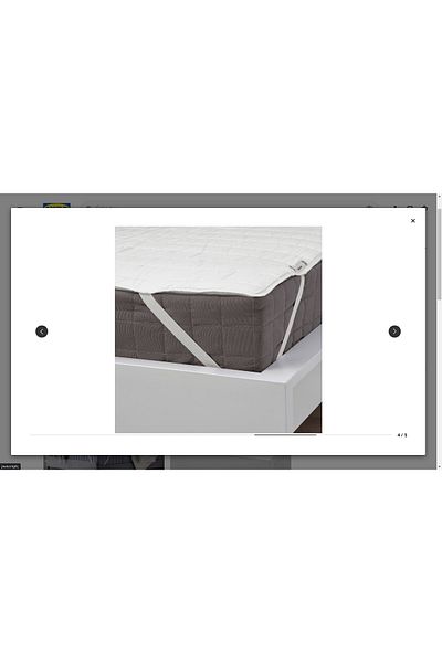 IKEA Στρώματα Luddros, Λευκό, 140x200 εκ