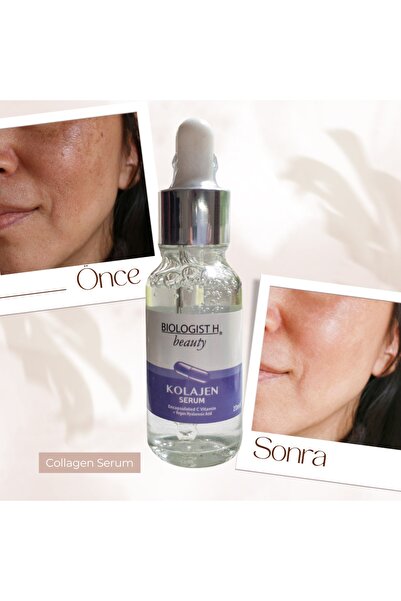 Bıologısth Biologist Kolajen Serum + C Vitamini Ve Vegan Hyalüronic Asit Cilt...