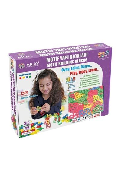 Akay Motif Yapı Blokları Karton Kutulu