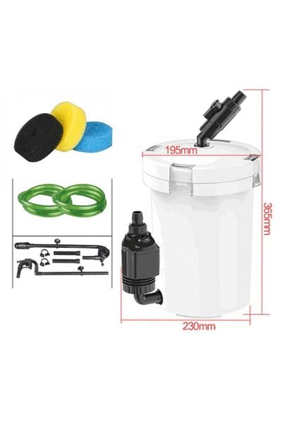 SunSun Hw-604b Aquarium External Filter Ultra Quiet