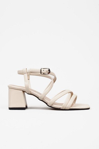 Adım Adım Women's Beige Color Heeled Sandals