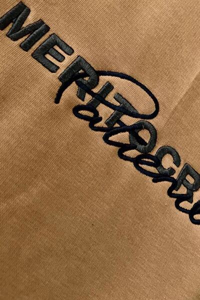 gothamvibes Ανδρικό φούτερ Meritocracy Oversize Beige