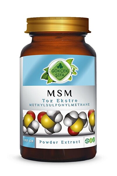 Gökçek Şifa Msm Toz Ekstresi 100 Gr. Cam Kavanoz