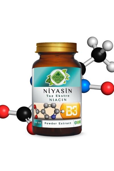 Gökçek Şifa Niyasin Toz Ekstresi 100 Gr. Cam Kavanoz