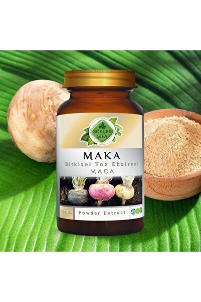 Gökçek Şifa Maka Toz Ekstresi 100 Gr Cam Kavanoz