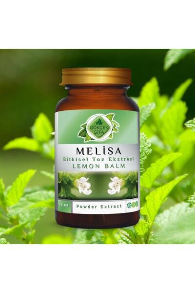 Gökçek Şifa Melisa Toz Ekstresi 70 Gr Cam Kavanoz