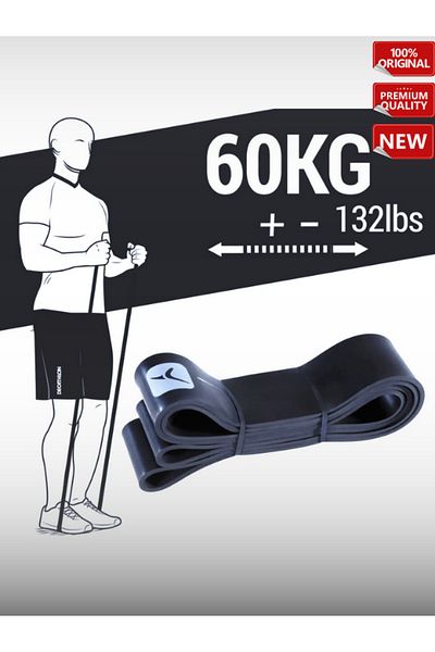 OverPazar Banda de rezistență - 60 Kg - Banda de antrenament