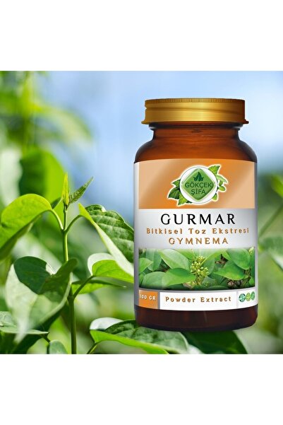 Gökçek Şifa Gurmar Toz Ekstresi 100 Gr. Cam Kavanoz