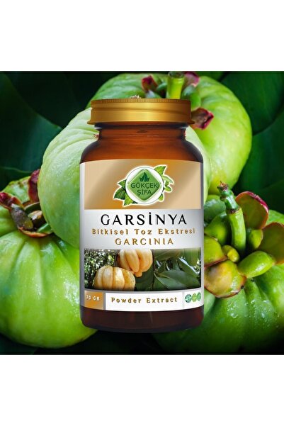 Gökçek Şifa Garcinia Toz Ekstresi 70 Gr. Cam Kavanoz