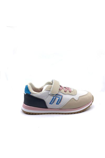 Cool Pantofi sport casual pentru fete cu pudră albă Praga