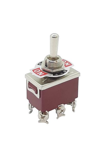 Arduino Toggle Sw. Large Size 6p On-off-on Rd158c