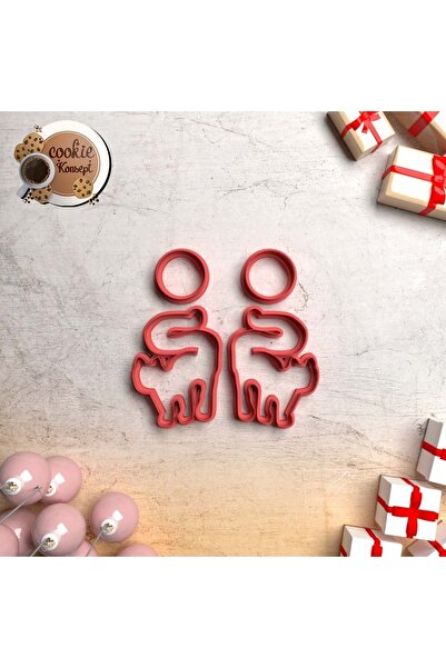 CookieKonsept قالب طين بوليمر للقطط