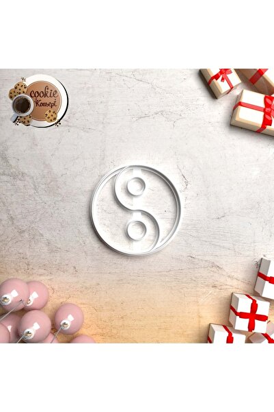 CookieKonsept Polimer Kil Kalıbı Ying Yang
