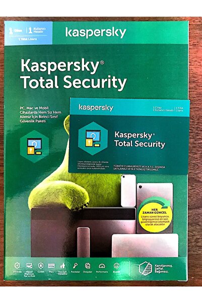 KASPERSKY Total Security 1 Kullanıcı - 1 Yıl