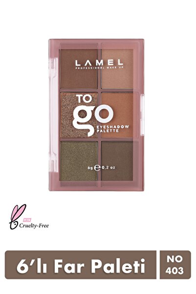 Lamel Cosmetics Lamel To Go Eyeshadow Göz Farı Paleti No 403