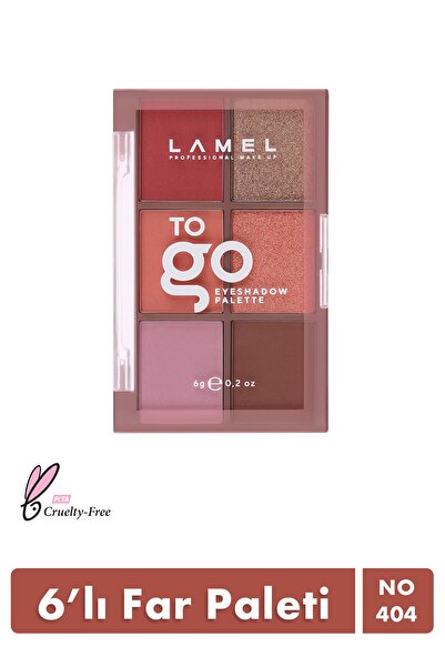 Lamel Cosmetics Lamel To Go Eyeshadow Göz Farı Paleti No 404