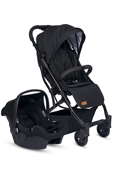 4 Baby Drone Sky Plus Kabin Boy Travel Sistem Bebek Arabası- Siyah