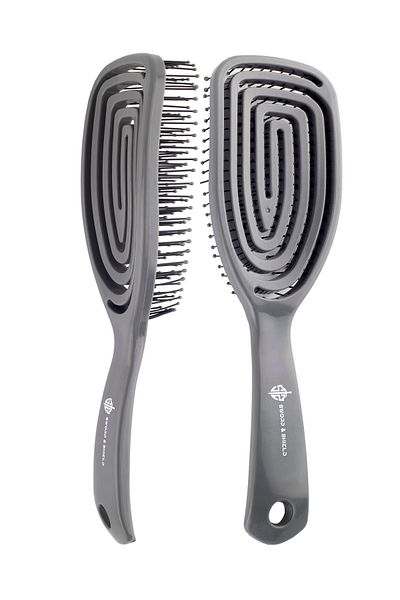 Sword & Shield S&s Pro Three Dimensional Hair Brush Gray 02